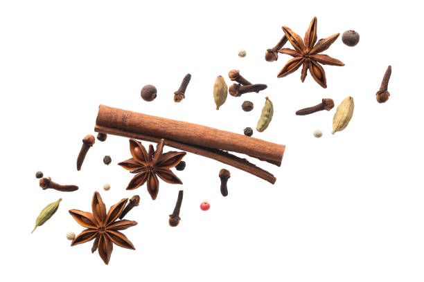 istock various flying spices for making masala tea isolated on white background 1308380241