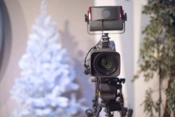 istock camera for shooting congratulations for the new year 1308381189