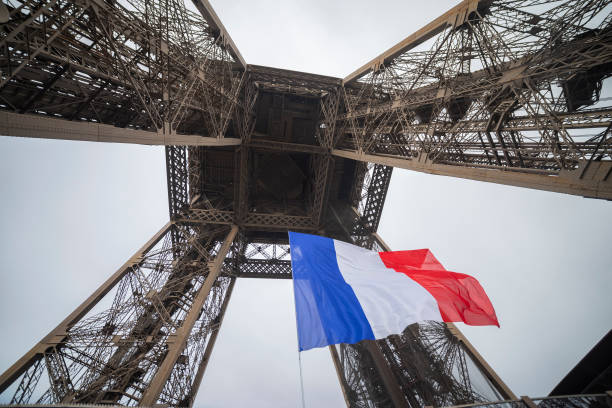 istock Eiffel Tower in Paris, France 1308381258