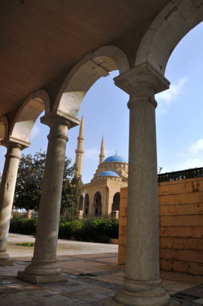 istock Church in Down town Beirut city 1308382357