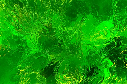 Green glass, art abstract background for device screens or other art design