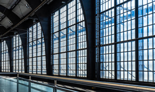 istock Interior Of Modern Railway Station 1308387429