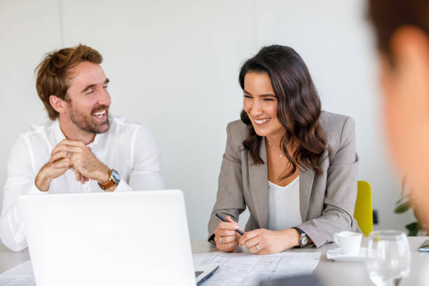 istock Business people relaxing on a coffee break 1308388503