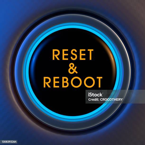 Reset And Reboot Stock Photo - Download Image Now - Restarting, Resetting, Beginnings