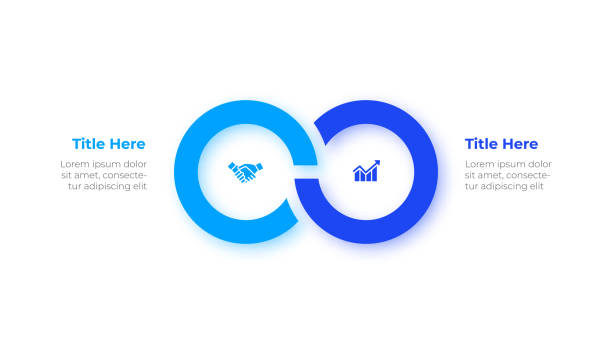 Abstract infographics number options template. Vector illustration. Can be used for workflow layout, diagram, business step options, banner and web design Abstract infographics number options template. Vector illustration. Can be used for workflow layout, diagram, business step options, banner and web design. two objects stock illustrations