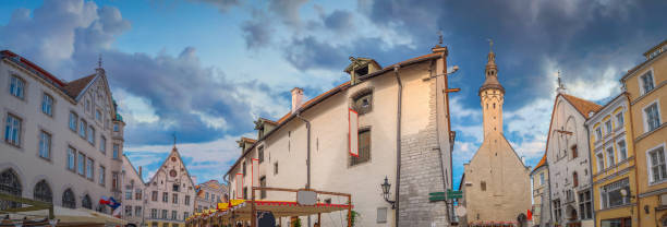 istock medieval old streets of Tallinn. 1308394713