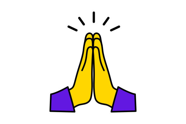 Human Hands Folded In Prayer Clasped Hands Mudra Namaste Hands Folded In A Welcome Gesture Concept Of Trust And Love To Christianity Appeal To Heaven Request For Donate Stock Illustration - Download Human Hands Folded In Prayer Clasped Hands Mudra Namaste Hands Folded In A Welcome Gesture Concept Of Trust And Love To Christianity Appeal To Heaven Request For Donate Stock Illustration - Download