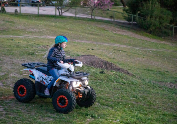 istock Girl Riding a Quad 1308401875