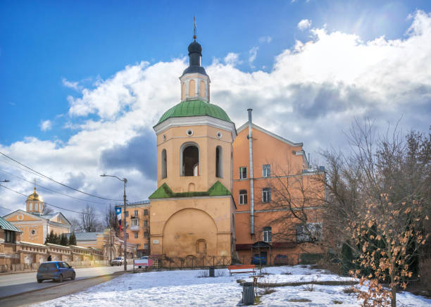 istock Bell tower of the Trinity Monastery in Smolensk 1308403703