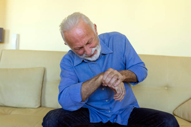istock A Senior Bearded Man Has Chronic Problems with Pain in Hand Wrist. 1308408164