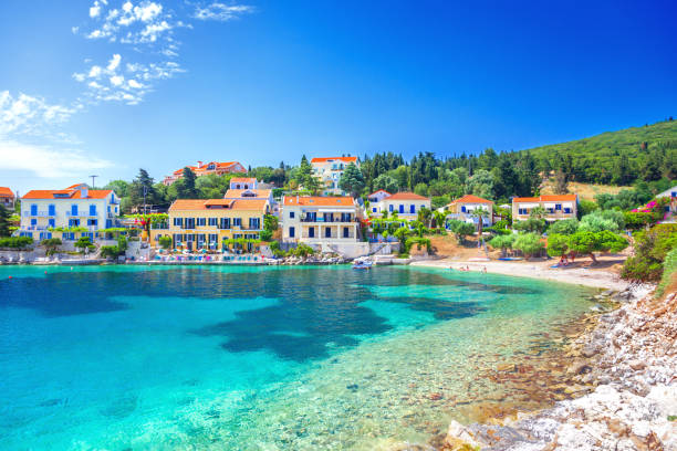 istock Fiskardo village, Kefalonia island, Greece 1308413955