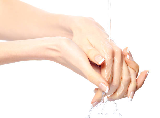 istock Woman washing hands 1308416029