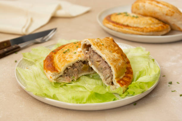 istock Patties or fried pasty stuffed with minced meat pies. 1308419256