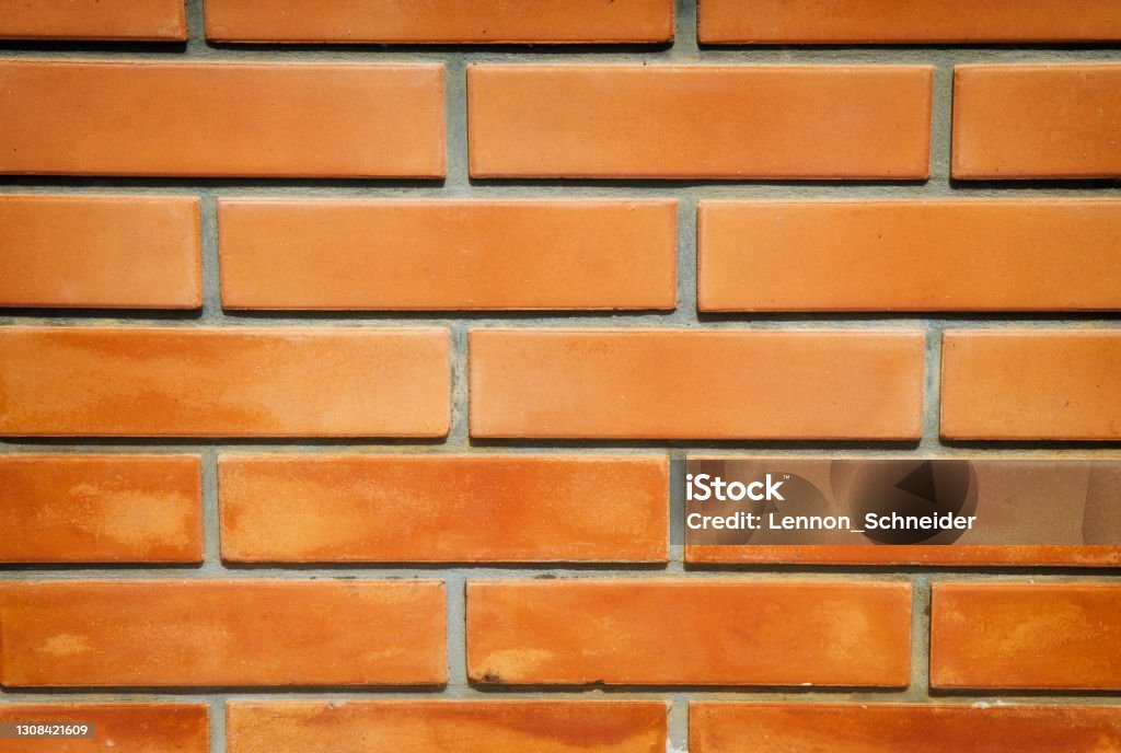 Brick wall Brown brick wall Architecture Stock Photo