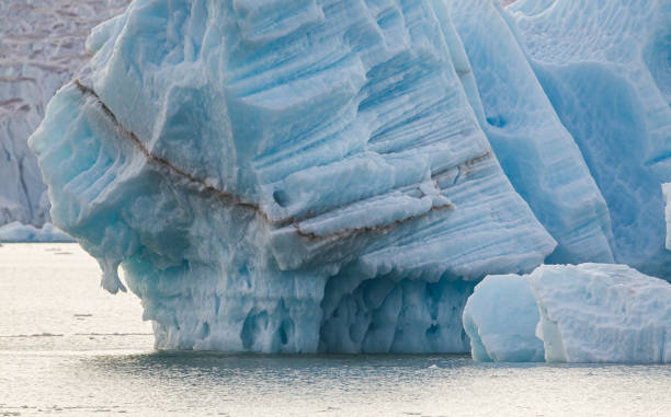 istock Abstract Glacial ice floating in the Arctic ocean 1308432825