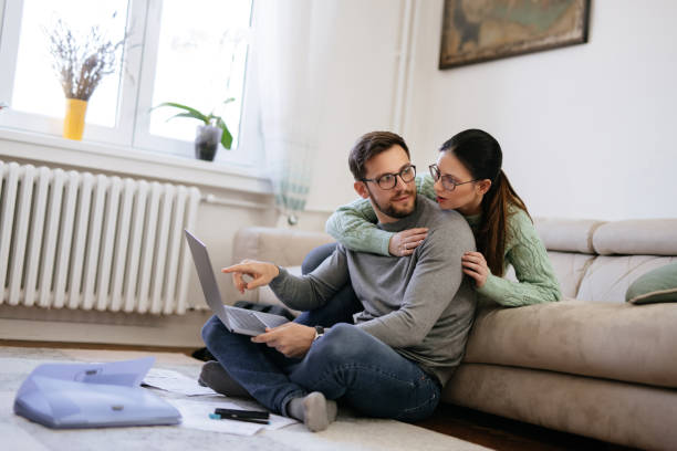 istock Relaxing online and in comfort 1308432871