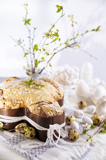 istock Traditional Italian desserts for Easter - Easter dove 1308435010