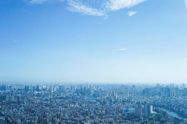 istock Landscape of a metropolitan tokyo 1308435932