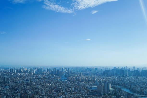 istock Landscape of a metropolitan tokyo 1308435935