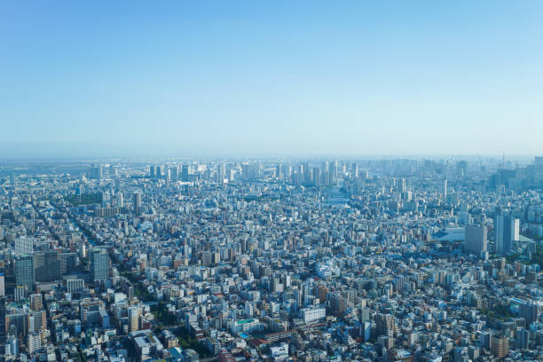 istock Landscape of a metropolitan tokyo 1308435977