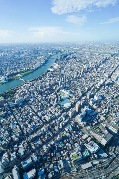 istock Landscape of a metropolitan tokyo 1308435987