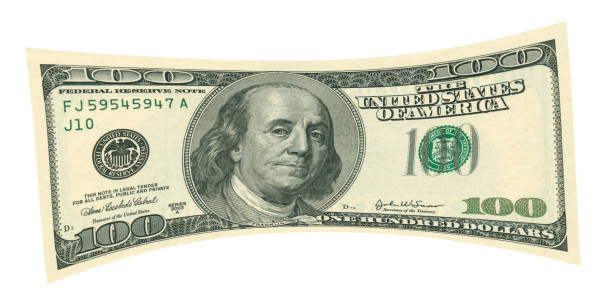 istock One hundred dollars isolated on white background 1308437333