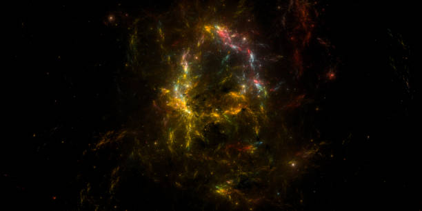 istock Banner Star field background . Starry outer space background texture . Colorful Starry Night Sky Outer Space background. 3D illustration 1308438965