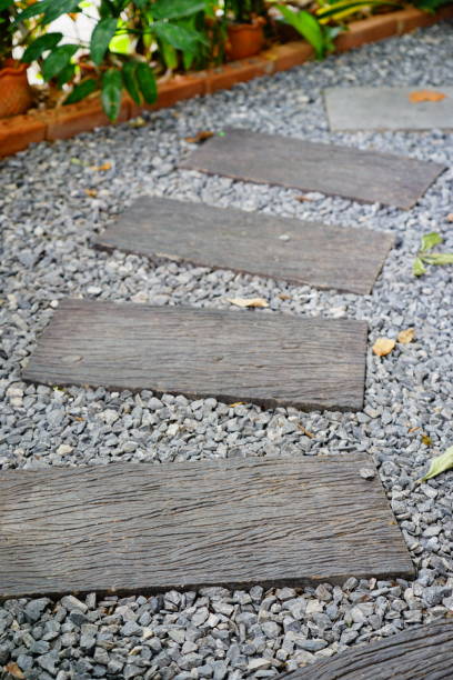 istock Walkway in the garden 1308442957