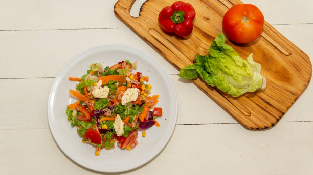 istock Fresh tasty salad 1308448488