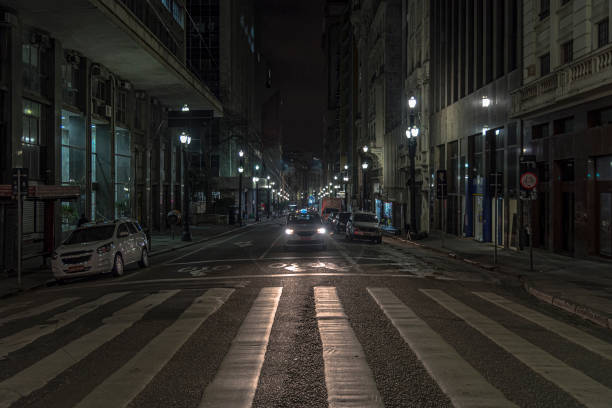 istock Night View at Sao Paulo City 1308462576