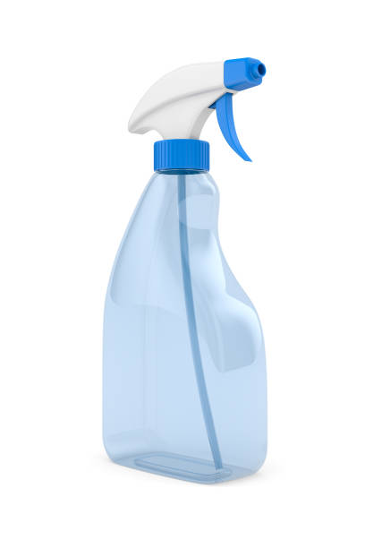 istock disinfectant spray on white background. Isolated 3d illustration 1308463825