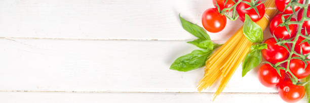 Pasta spaghetti cooking background