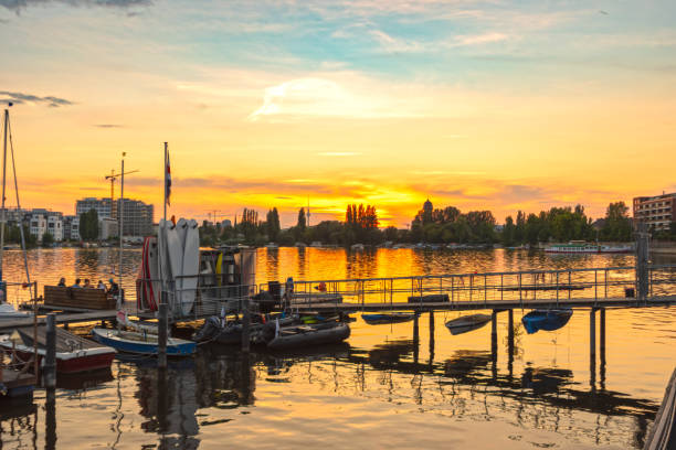 istock summer evening at the River Spree in Rummelsburg 1308464938