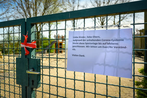 istock locked playground during corona pandemie 1308466574