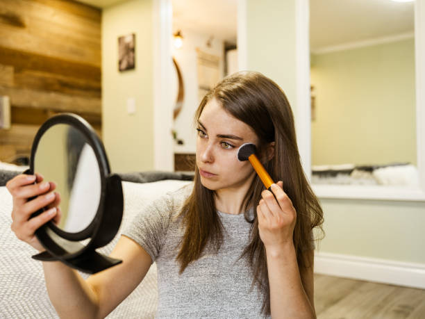 istock Young woman personal care 1308469609