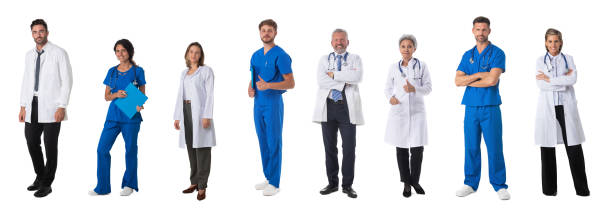 istock Full length portraits of doctors 1308470022