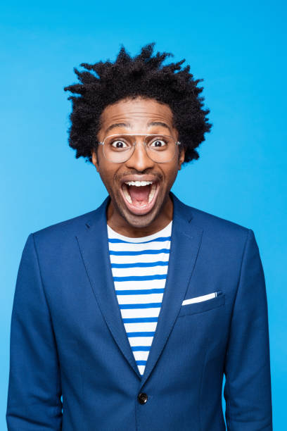 istock Portrait of surprised man 1308472143