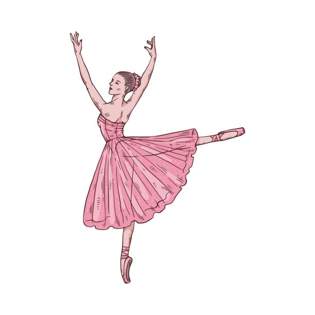 5,500 Ballet Drawing Stock Photos, Pictures & Royalty-Free Images - iStock  | Ballet painting, Ballerina cartoon, Ballerina