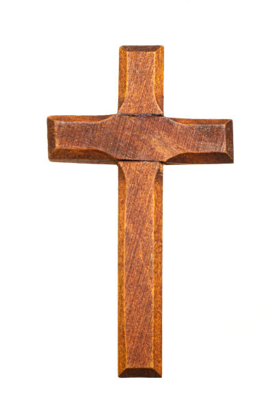 istock Wooden Christian Cross 1308484771