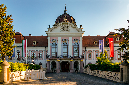 The Royal Palace in Godollo, Hungary, on May 21, 2020. The palace was the favorite summer home of Habsburg princess Elizabeth and her husband, Franz Joseph.