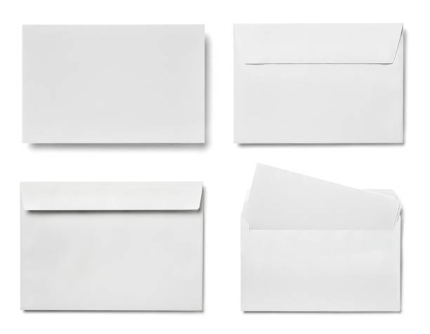 istock envelope template letter mock up branding 1308495067