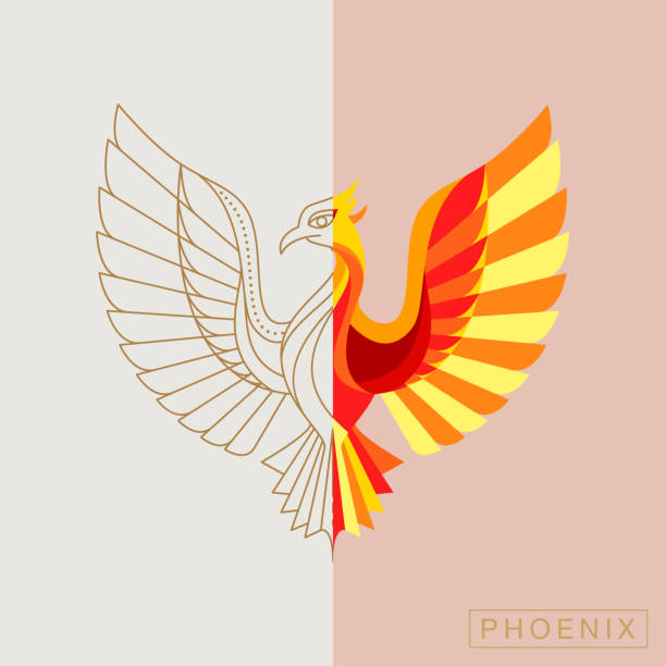 Phoenix Bird Wallpaper Illustrations, Royalty-Free Vector Graphics & Clip  Art - iStock