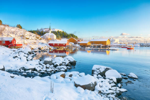 istock Popular travel destination on Lofotens 1308510929