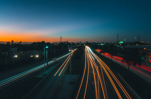 istock traffic night road panoramic miami 1308511829