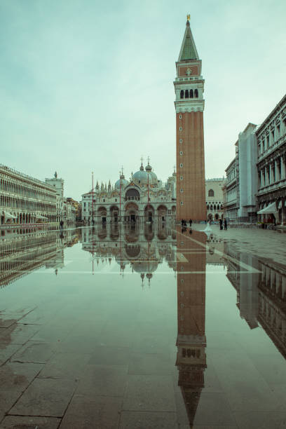 istock flood in Venice, San Marco square 1308511912
