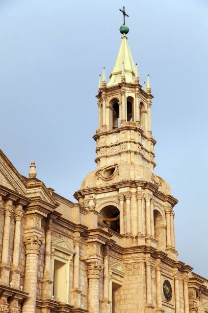 istock Basilica cathedral de Arequipa city Peru 1308516383