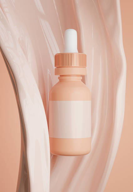 istock 3d render of realistic cosmetics bottle with texture for product display 1308520646