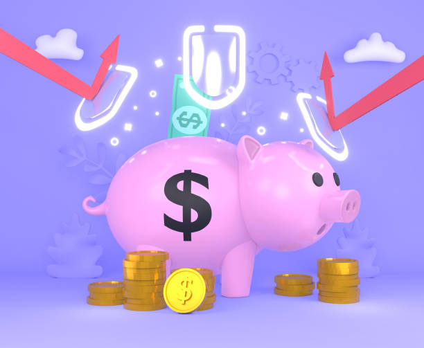 istock Secure, safe deposit, pension or savings. 1308544383