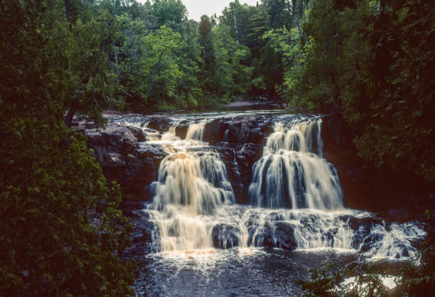 istock Gooseberry Falls SP - Slow Exposure Falls - 2005 1308546665