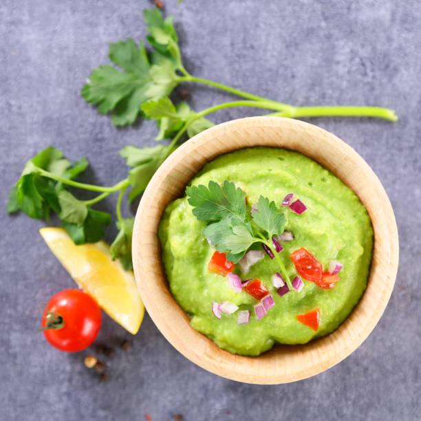 istock guacamole with avocado and spices 1308552578